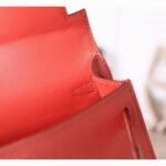 Flamingo Epsom Imitation Budget Hermes Kelly 20cm Purse - Image 2