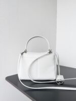 Knockoff Balenciaga Rodeo Mini Bag White Calfskin - Image 2