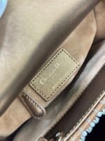 Dior Lady Dior Mini Chain Bag Replica in Square with Strass and Beads - Image 10