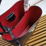 Black Prada Medium Panier Bag Replica - Image 6