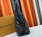 Louis Vuitton X TM Multicolored Neverfull MM In Black - Image 3