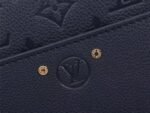 Louis Vuitton Monogram Empreinte Boite Chapeau Souple MM Bag In Navy Blue - Image 8