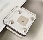 Top Quality Replica Fendi Small Baguette Bag In Silver FF - Image 10