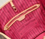 Louis Vuitton Monogram Canvas Neverfull MM Tote In Red - Image 6