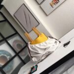 Yellow knockoff Hermes Picotin Lock 22cm handbag with braided handles - Image 6