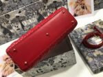 Dior Lady Dior Large Bag Replica in Red - Image 4