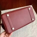 Bordeaux Hermes Birkin 35cm Replica Designer-Inspired Bag - Image 3
