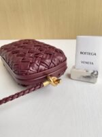 Fake Bottega Veneta Knot Minaudiere On Strap Barolo Foulard Intreccio - Image 5