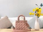 Dior Small Lady Dior Bag Faux in Powder Patent Cannage Calfskin - Image 2