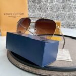 MATTHEW WILLIAMSON MAGNOLIA SUNGLASSES IN YELLOW GOLD - Image 2