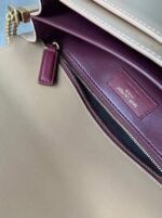 Fake Saint Laurent Cassandra Medium Chain Bag Beige - Image 6