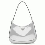 Silver Prada Cleo Small Bag Fake