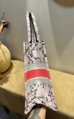 Dior Medium Book Tote Bag Replica in Multicolor Dior Constellation Embroidery - Image 5