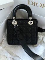 Dior Small Lady Dior My ABCDior Bag Knockoff in Noir - Image 4
