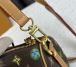 Louis Vuitton Monogram Craggy Keepall Travel 25 Bag In Chocolate - Image 7
