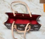 LV X TM Monogram Canvas Onthego MM With Cherry Blossom - Image 3