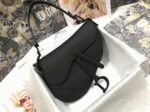 Dior Saddle Bag Faux in Black Ultramatte Calfskin - Image 8