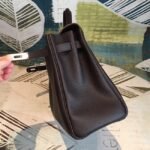 Cafe Clemence Replica Hermes Kelly 35cm Handbag Elegant Brown - Image 6