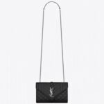 Replica Saint Laurent Envelope Small Bag Noir