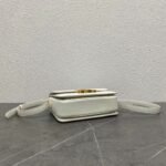 Top Quality Fake Celine Triomphe Teen Bag In White - Image 3