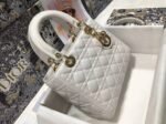 Dior Lady Dior Medium Bag Replica in White - Image 8