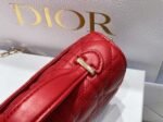 Dior Miss Dior Mini Bag Knockoff in Red Cannage Lambskin - Image 5