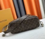 Louis Vuitton Neverfull Bandouliere Inside Out MM Tote In Monogram Canvas And Beige Textile And Leather - Image 5