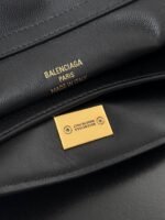Knockoff Balenciaga Rodeo Mini Bag Black Calfskin - Image 7