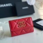 CHANEL 19 FLAP CARD HOLDER