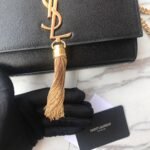 MONOGRAM CHAIN WALLET IN CROCODILE EMBOSSED SHINY LEATHER - Image 4