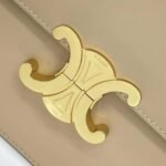 Top Quality Imitation Celine Triomphe Medium Bag In Nude - Image 3