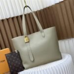 Louis Vuitton Low Key Cabas MM Bag In Limestone Gray