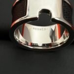 Hermes Reversible Leather Strap Ring - Image 6