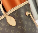 Louis Vuitton Neverfull Bandouliere Inside Out MM Tote In Monogram Canvas And Peony Pink Textile - Image 8