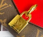 Louis Vuitton Monogram Canvas Padlock On Strap Bag In Red - Image 7