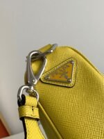 Prada Triangle Shoulder Bag Knockoff in Yellow - Image 2