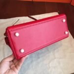 Red Epsom Replica Hermes Kelly 32cm Sellier Classic Bag - Image 3