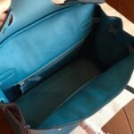 Blue Jean Imitation Luxury Hermes Birkin 35cm Handbag - Image 8