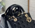 Dior Lady Dior Medium Bag Knockoff in Black - Image 7