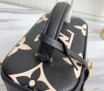 Louis Vuitton Bicolor Monogram Empreinte Vanity PM Bag In Black And Beige - Image 5