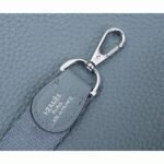 Blue Lin Color Fake Hermes Evelyne II TPM Compact Bag - Image 5