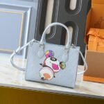 LV X TM Monogram Empreinte OnTheGo PM With Bijou Edition In Washed Blue