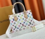 Louis Vuitton X TM Multicolored Onthego PM In White - Image 5