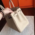 Ivory Replica Hermes Birkin 35CM Classy Handbag - Image 9