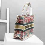 Dior Medium Book Tote Bag Replica in Heart Lights Dior Embroidery - Image 4