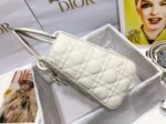 Dior Lady Dior Medium Bag Knockoff in White - Image 8