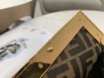 Top Quality Knockoff Fendi First Medium Bag In Dark Brown Nappa Leather - Image 9