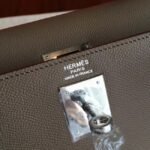 Etoupe Epsom Replica Luxury Hermes Kelly 32cm Sellier Elegant Tote - Image 7