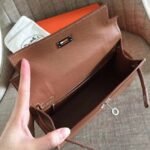 Hermes Gold Epsom High Quality Replica Kelly Pochette Elegant Clutch - Image 3