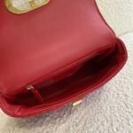 Dior Caro Small Bag Faux in Red - Image 3
